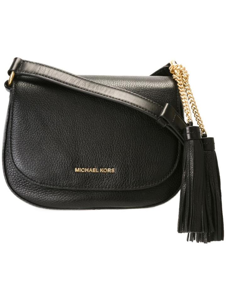 Michael Michael Kors Large 'elyse' Crossbody Bag, Women's, Black