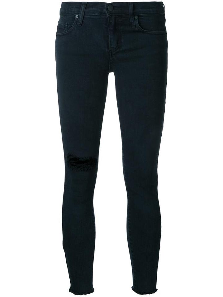 Nobody Denim Geo Skinny Jeans, Women's, Size: 24, Blue, Viscose/polyester/elastodiene/cotton