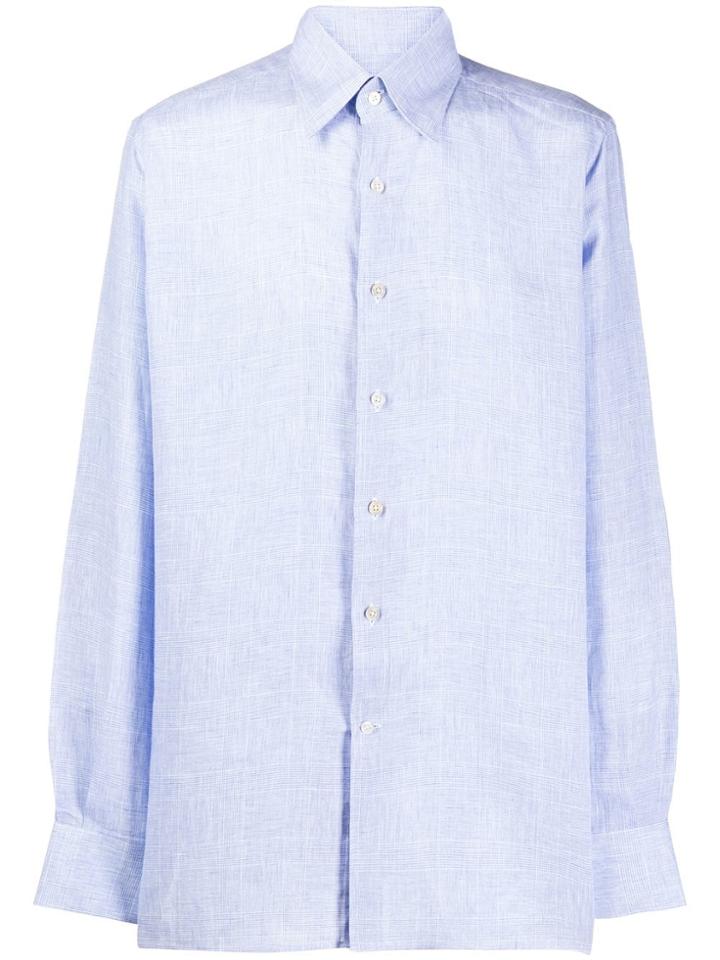 Canali Button-up Shirt - Blue