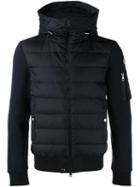Moncler Hooded Puffer Jacket, Men's, Size: Medium, Blue, Cotton/polyamide