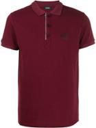 Diesel Zip-and-button Polo Shirt - Red