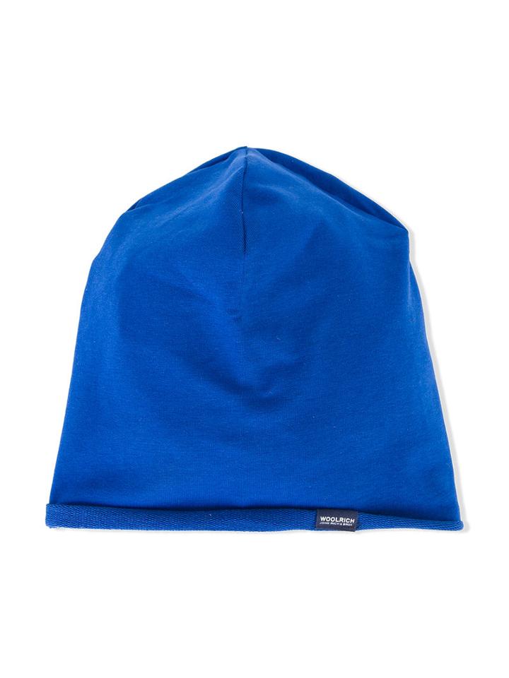 Woolrich Kids Classic Beanie, Boy's, Size: 40 Cm, Blue