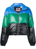Levi's Colour-block Zipped Jacket - Blue