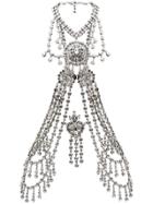 Gucci Crystal Body Chain - White