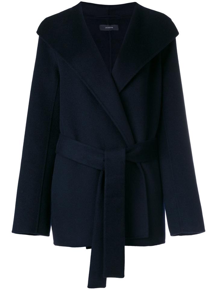 Joseph Belted Coat - Blue