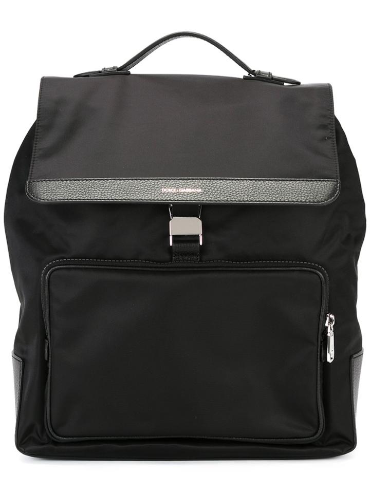 Dolce & Gabbana Square Backpack - Black