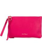Salvatore Ferragamo Zipped Clutch