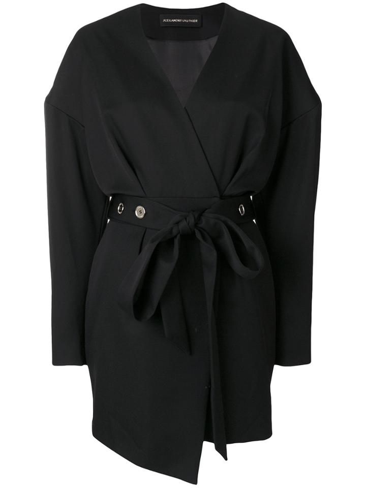 Alexandre Vauthier Hipbelt Dress - Black