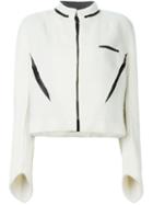Haider Ackermann Contrasting Slits Fitted Jacket