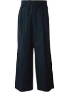 Lucio Vanotti Wide-leg Trousers, Men's, Size: 5, Blue, Cotton