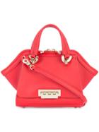 Zac Zac Posen Mini Trapeze Tote - Red