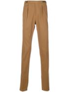 Pt01 Pleated Trousers - Brown