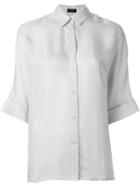 Joseph Bryce Shirt, Women's, Size: 38, Grey, Cupro