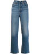 Levi's High Rise Straight-leg Jeans - Blue