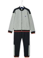 Armani Junior Zip Cardigan - Grey