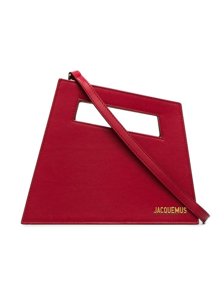 Jacquemus Red Le Petit Diag Bag