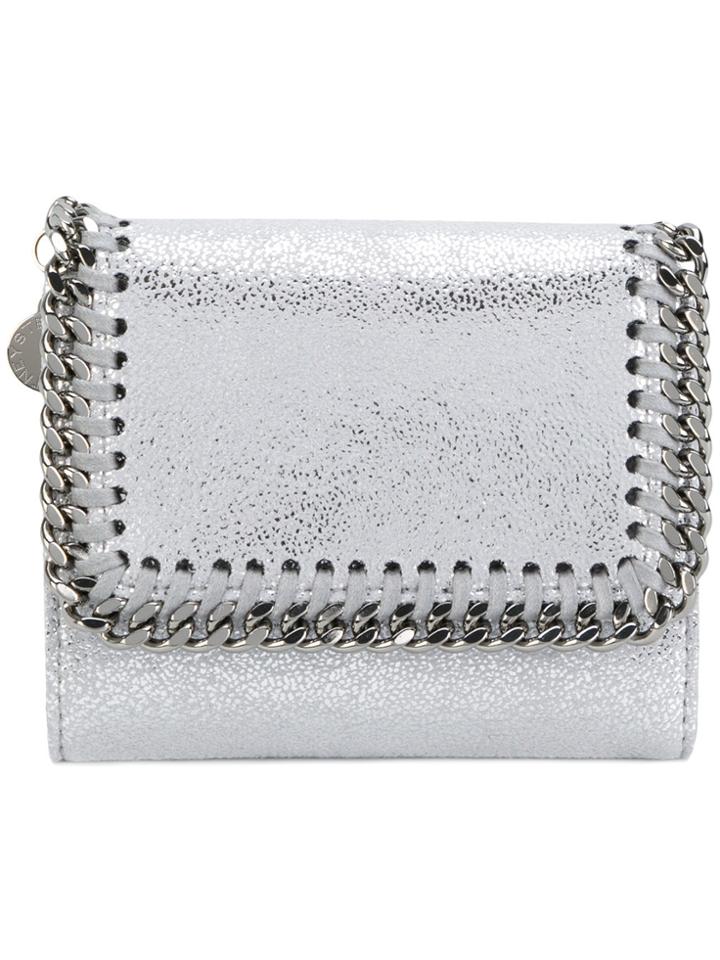 Stella Mccartney Falabella Small Wallet - Metallic