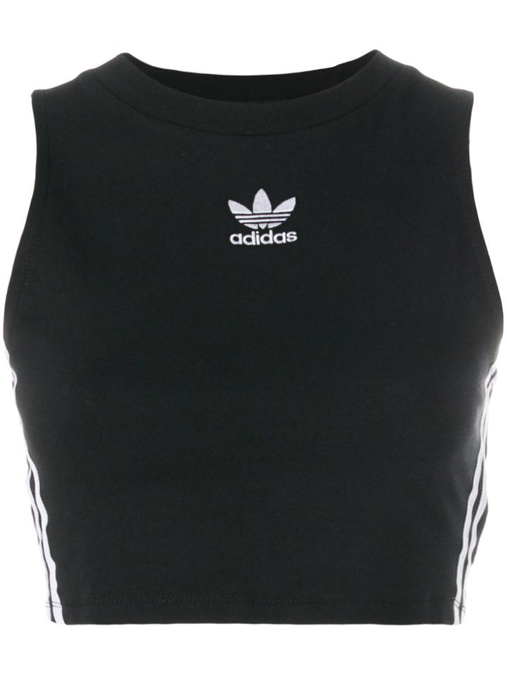 Adidas Cropped Tank Top - Black