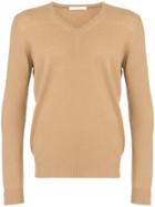 Cenere Gb V-neck Sweater - Brown