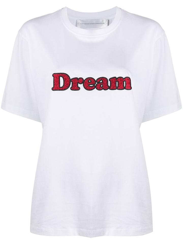 Victoria Victoria Beckham 'dream' Print T-shirt - White