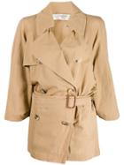 Lanvin Pre-owned 2007 Belted Trench Coat - Neutrals