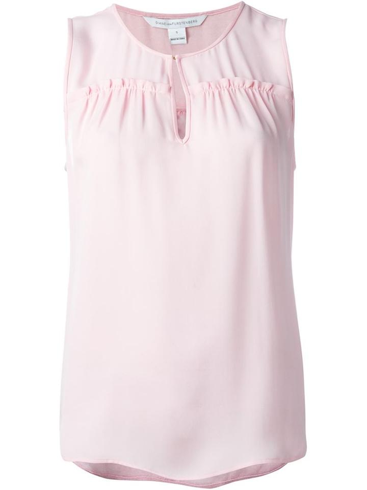 Diane Von Furstenberg Keyhole Tank Top