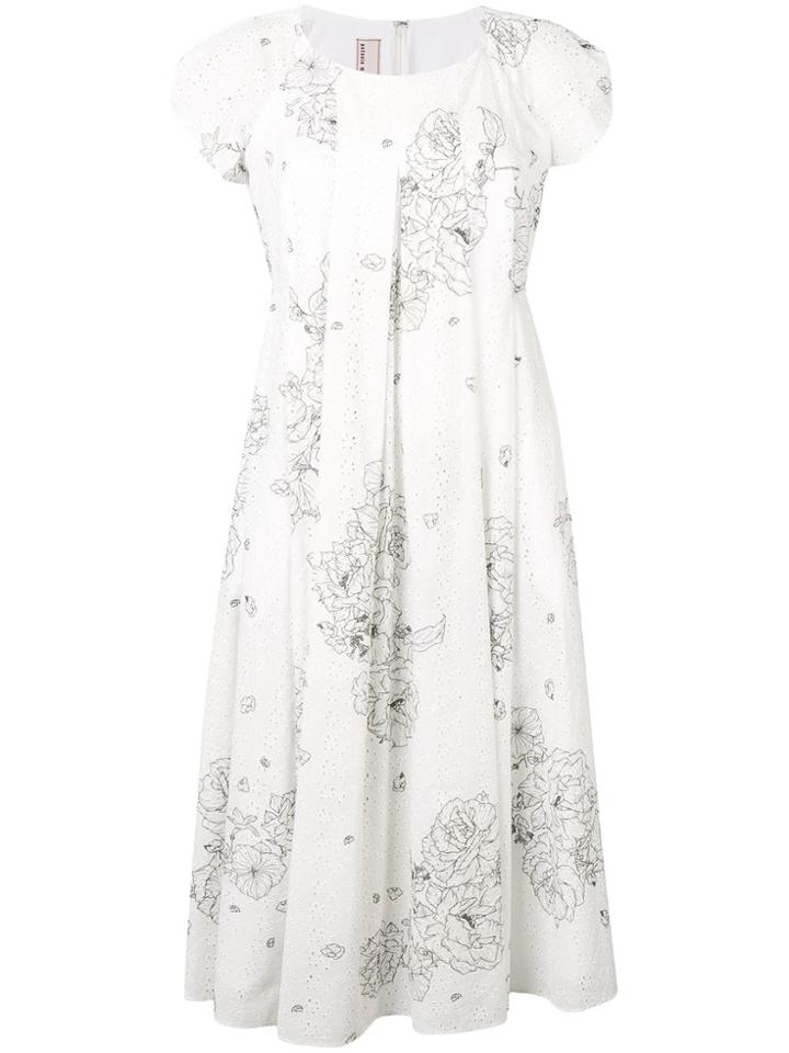 Antonio Marras Embroidered Dress - White