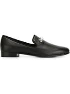 Giuseppe Zanotti Design Classic Loafers, Men's, Size: 39, Black, Nappa Leather/leather/viscose