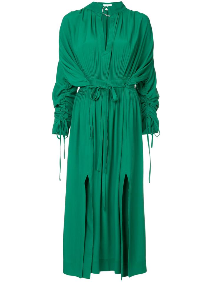 Cédric Charlier Shift Midi Dress - Green