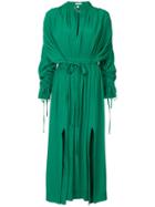 Cédric Charlier Shift Midi Dress - Green