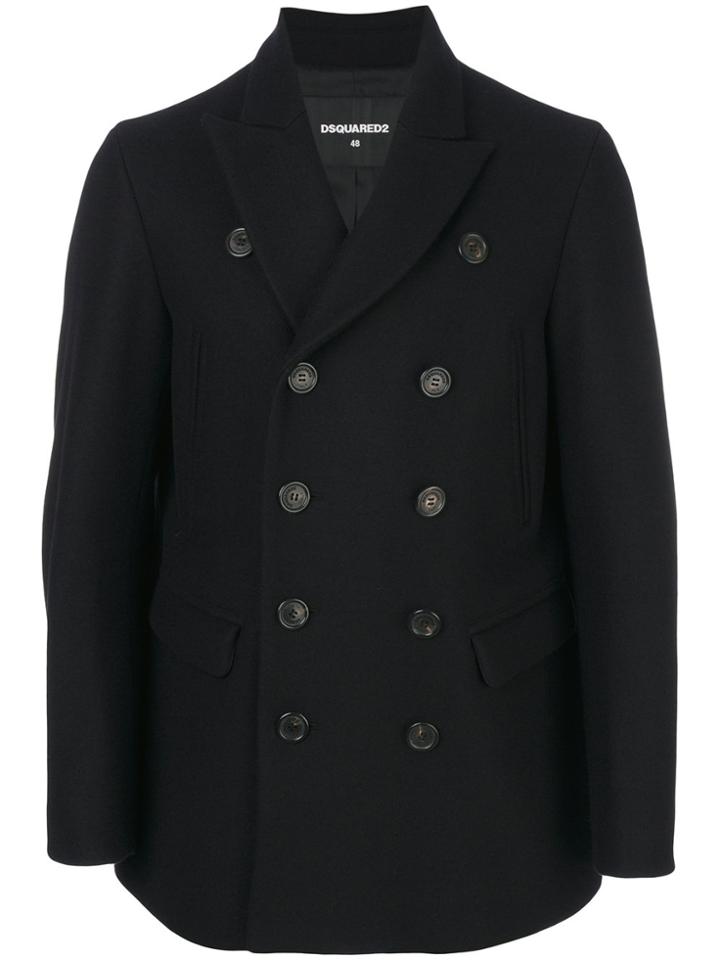 Dsquared2 Classic Peacoat - Black
