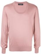 Dolce & Gabbana Round Neck Sweater - Pink