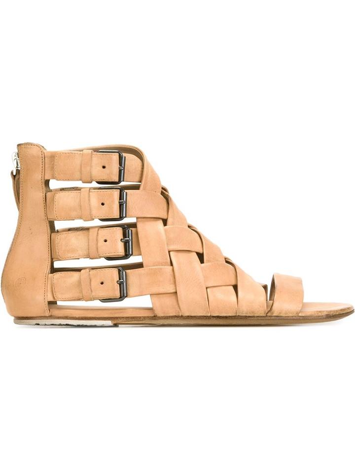 Marsèll Buckled Woven Sandals