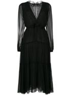 Giambattista Valli Lace-insert Dress - Black