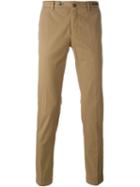 Pt01 Slim Chino Trousers, Men's, Size: 50, Nude/neutrals, Cotton/spandex/elastane