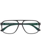 Mykita Aviator Frame Glasses - Black