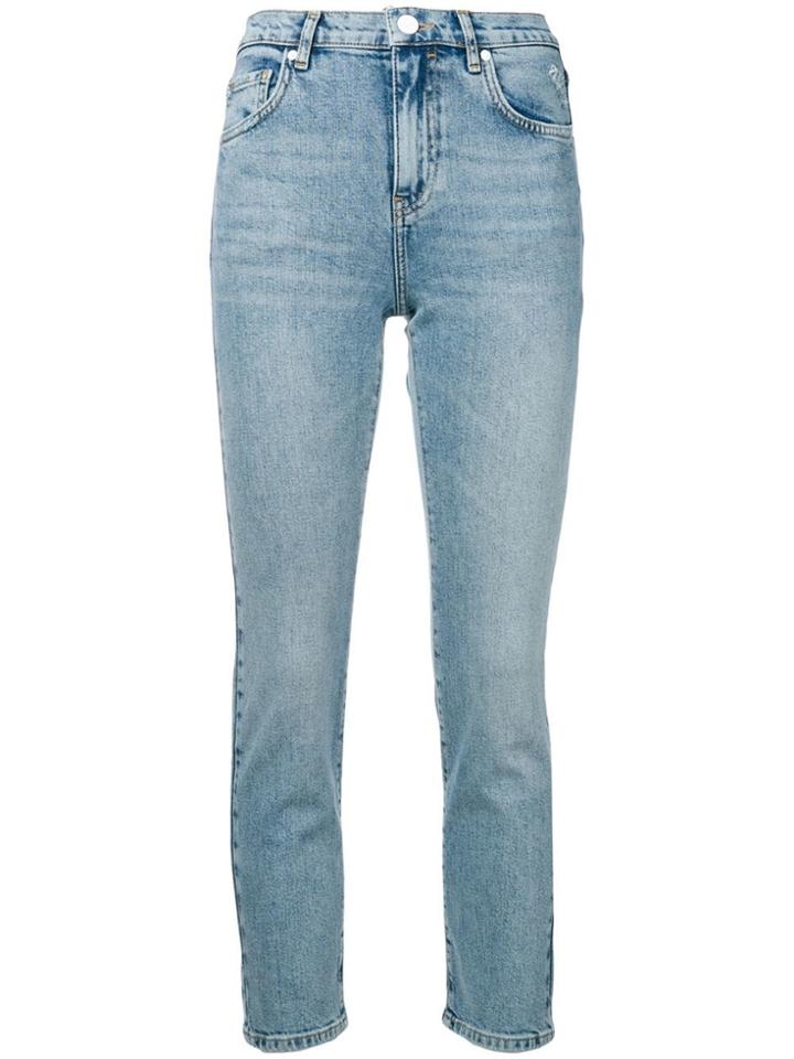 Pinko Cropped Skinny Jeans - Blue