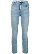 Pinko Cropped Skinny Jeans - Blue