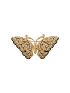 Susan Caplan Vintage 1980s Gold-plated Napier Butterfly Brooch