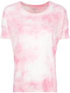 Majestic Filatures Tie Dye T-shirt - Pink & Purple