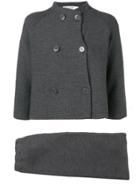 Christian Dior Vintage 1990's Slim Skirt Suit - Grey