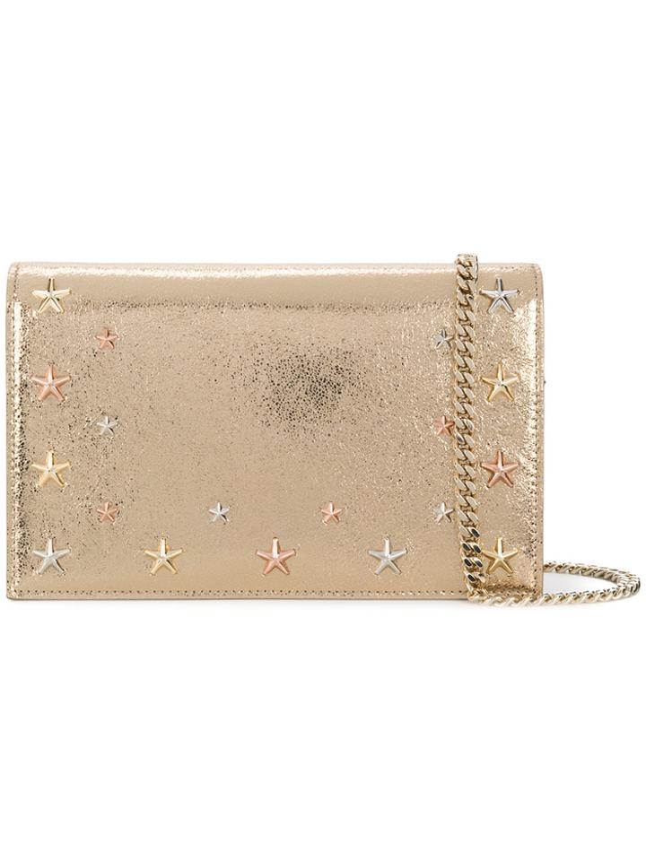 Jimmy Choo Sky Clutch - Metallic
