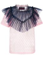 Victor & Rolf Tulle Panel T-shirt - Pink
