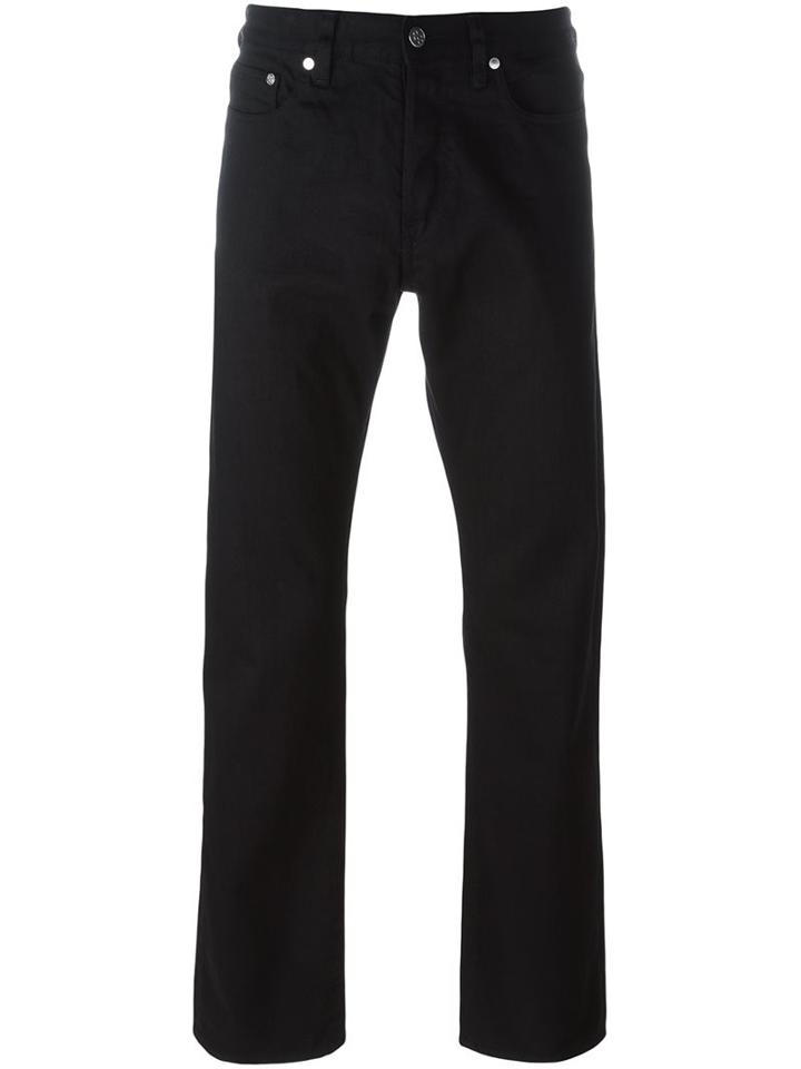 Ps By Paul Smith Stretch Standard Fit Jeans, Men's, Size: 33, Black, Cotton/polyurethane