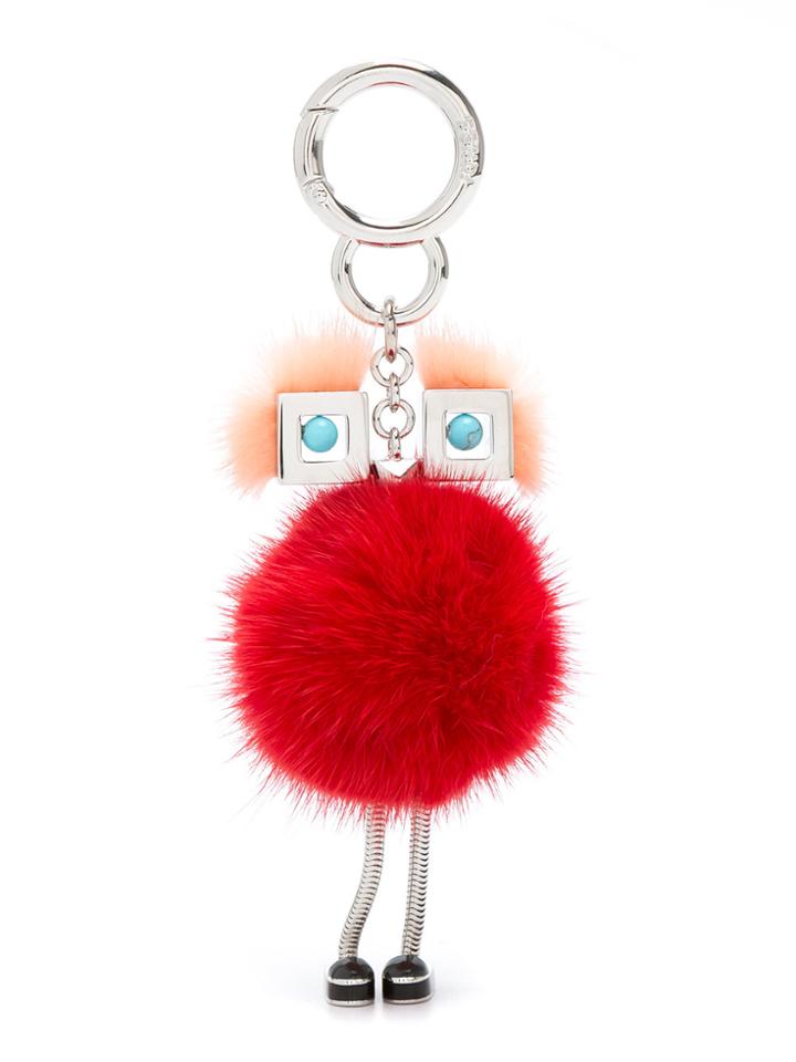 Fendi Chick Bag Charm - Red