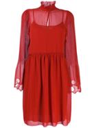 See By Chloé Long-sleeve Dress - Red