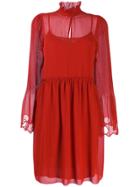 See By Chloé Long-sleeve Dress - Red