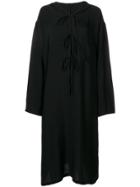 Y's Hooded Dress - Black
