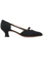 Salvatore Ferragamo Pre-owned 1990's Cutout Pumps - Black