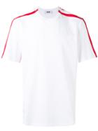 Msgm - Trimmed T-shirt - Men - Cotton - L, White, Cotton